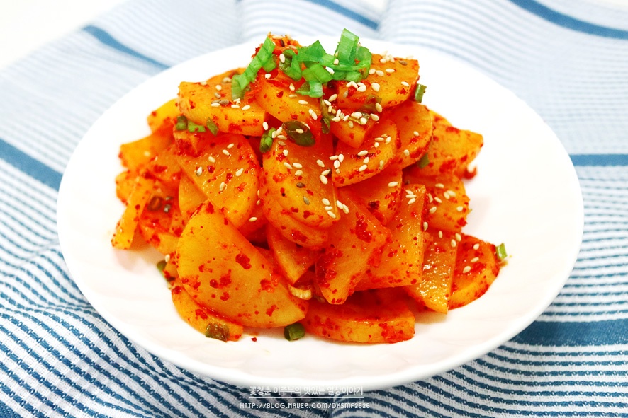 단무지 무침