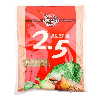 백설 조미료(2.5) 핵산 1kg
