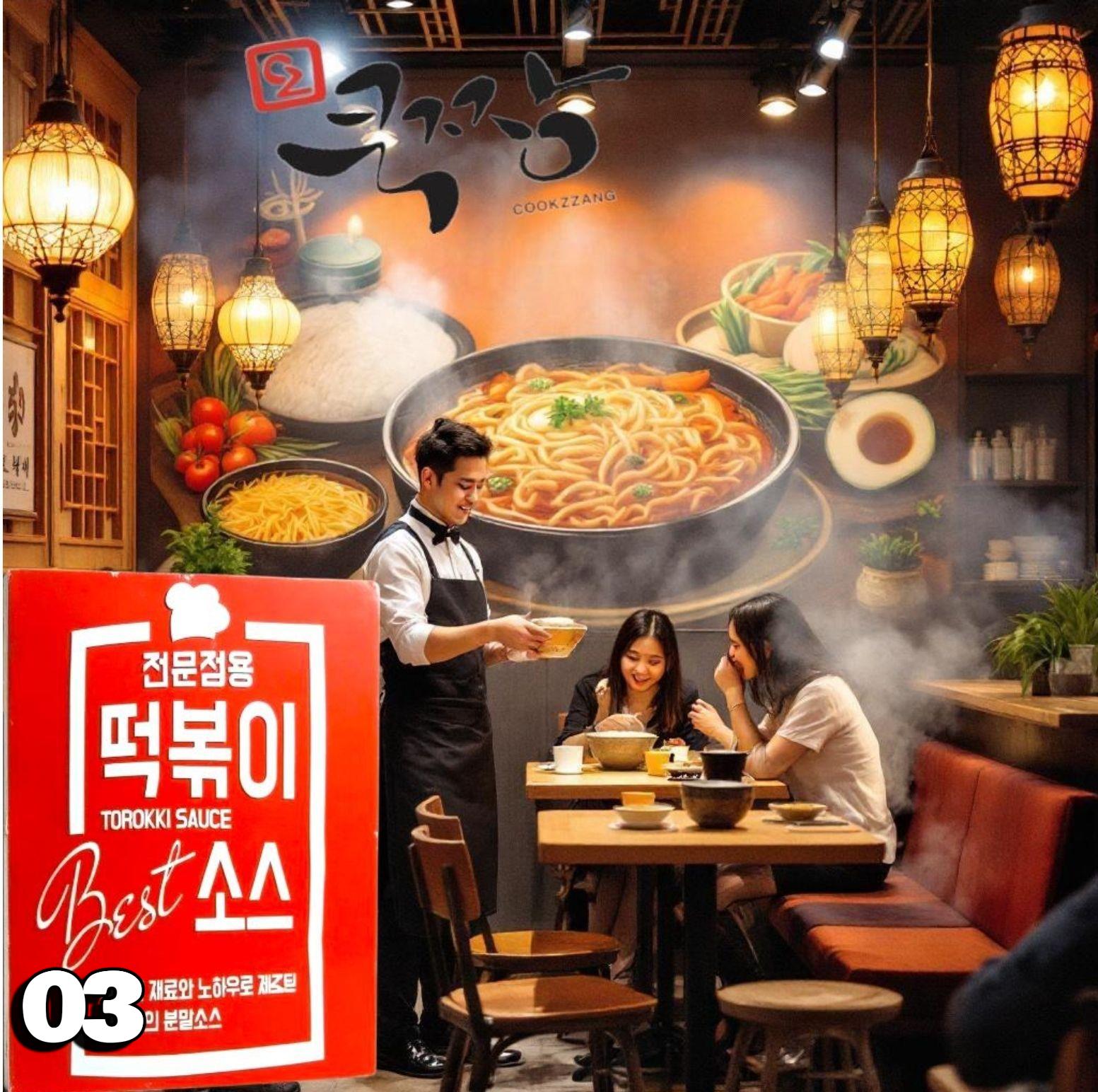 엄청난 떡볶이소스 3번 약간매운