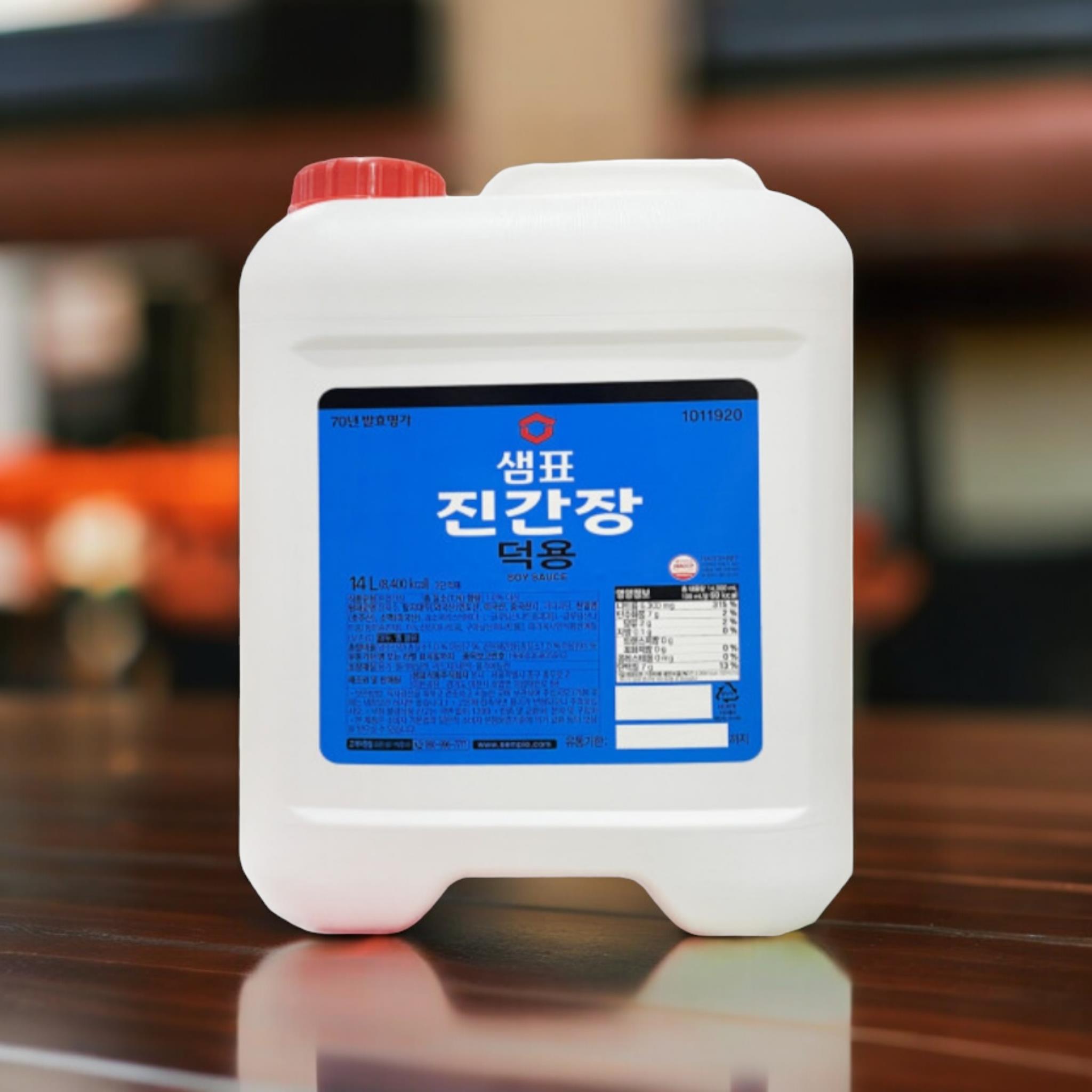 샘표 진간장덕용 14L