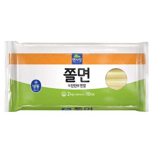면사랑 쫄면 2kg 제품 이미지