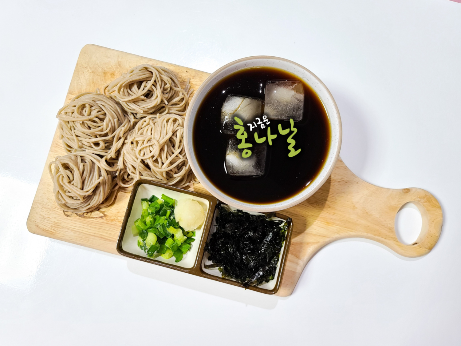 모밀소바 요리