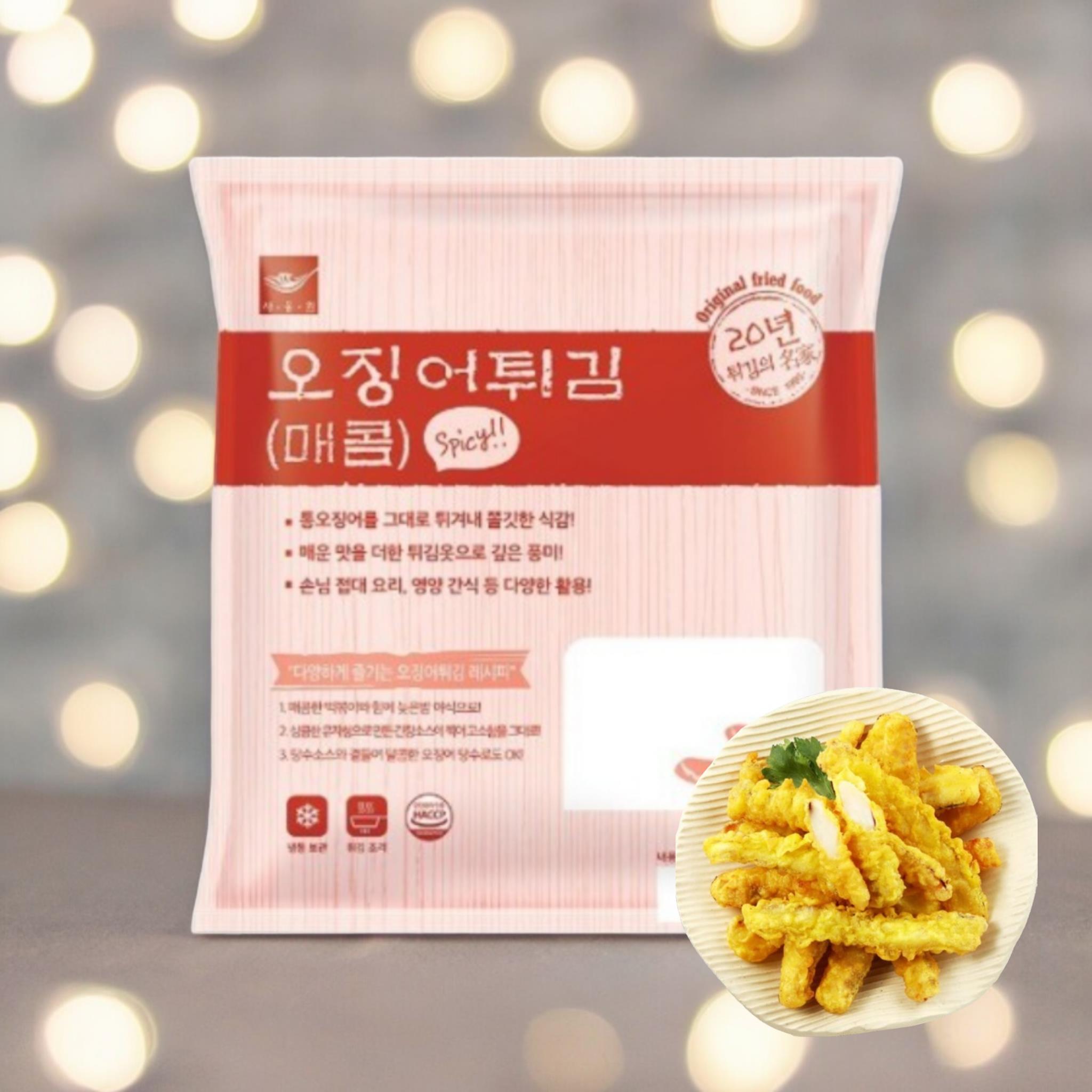 사옹원 매콤 오징어튀김 1kg