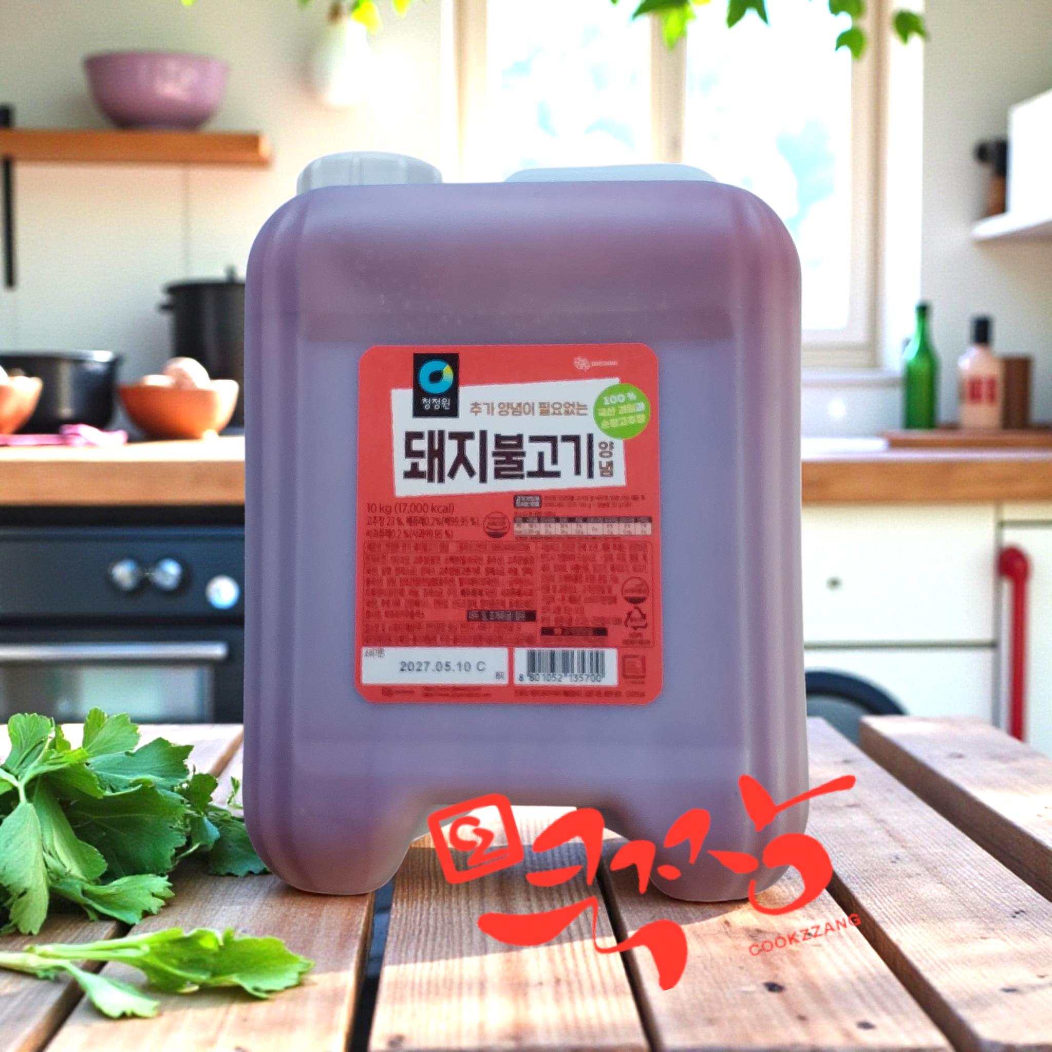 청정원 돼지불고기양념 10kg