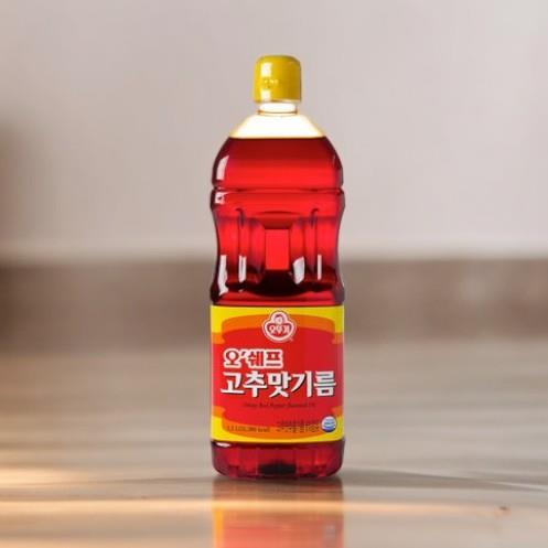 오쉐프 고추씨맛기름 1.5L 보조 이미지