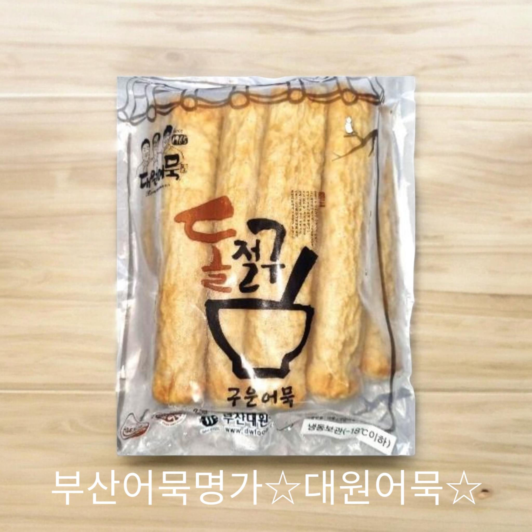 대원 구운어묵죽봉 400g