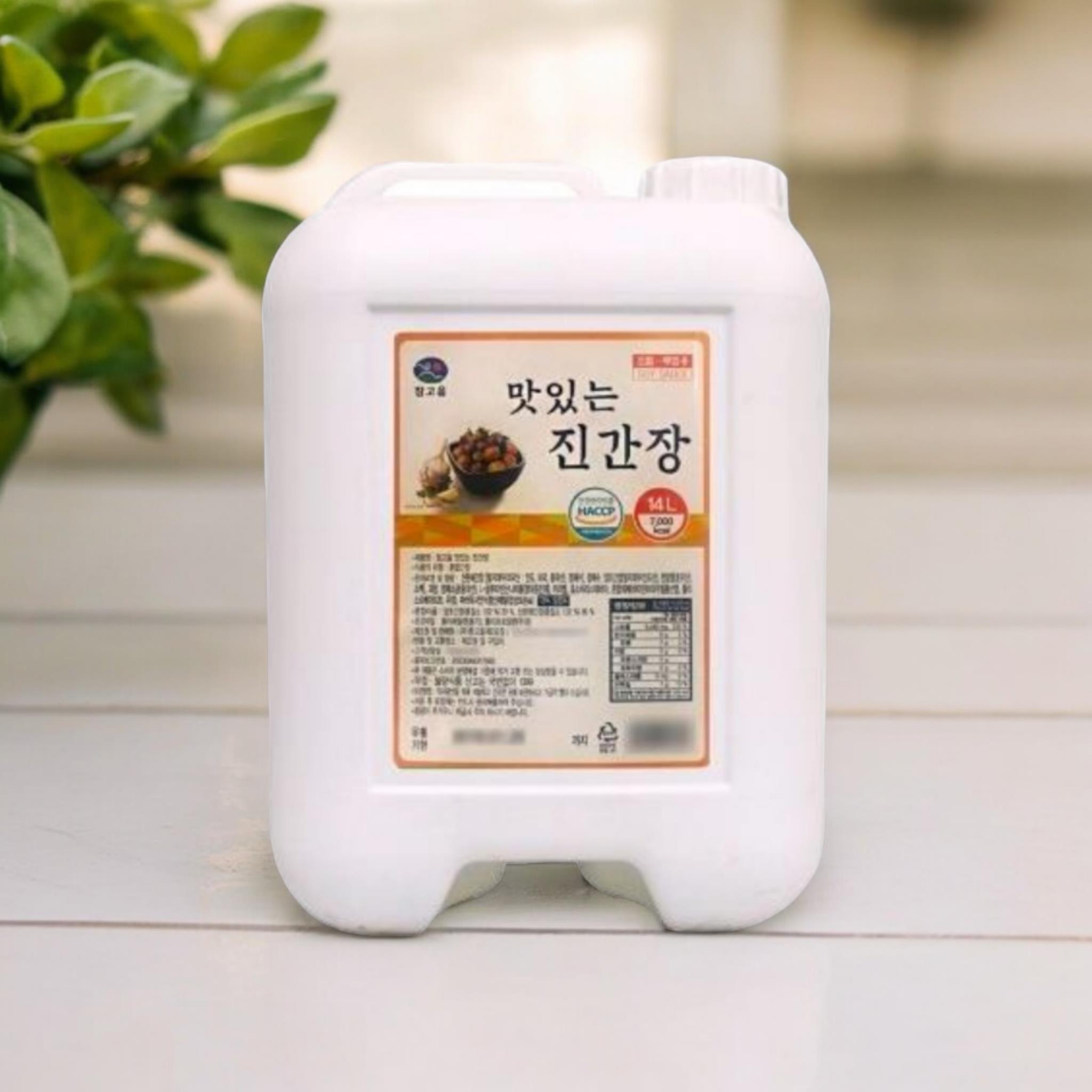 참고을 진간장 14L 양조 20%