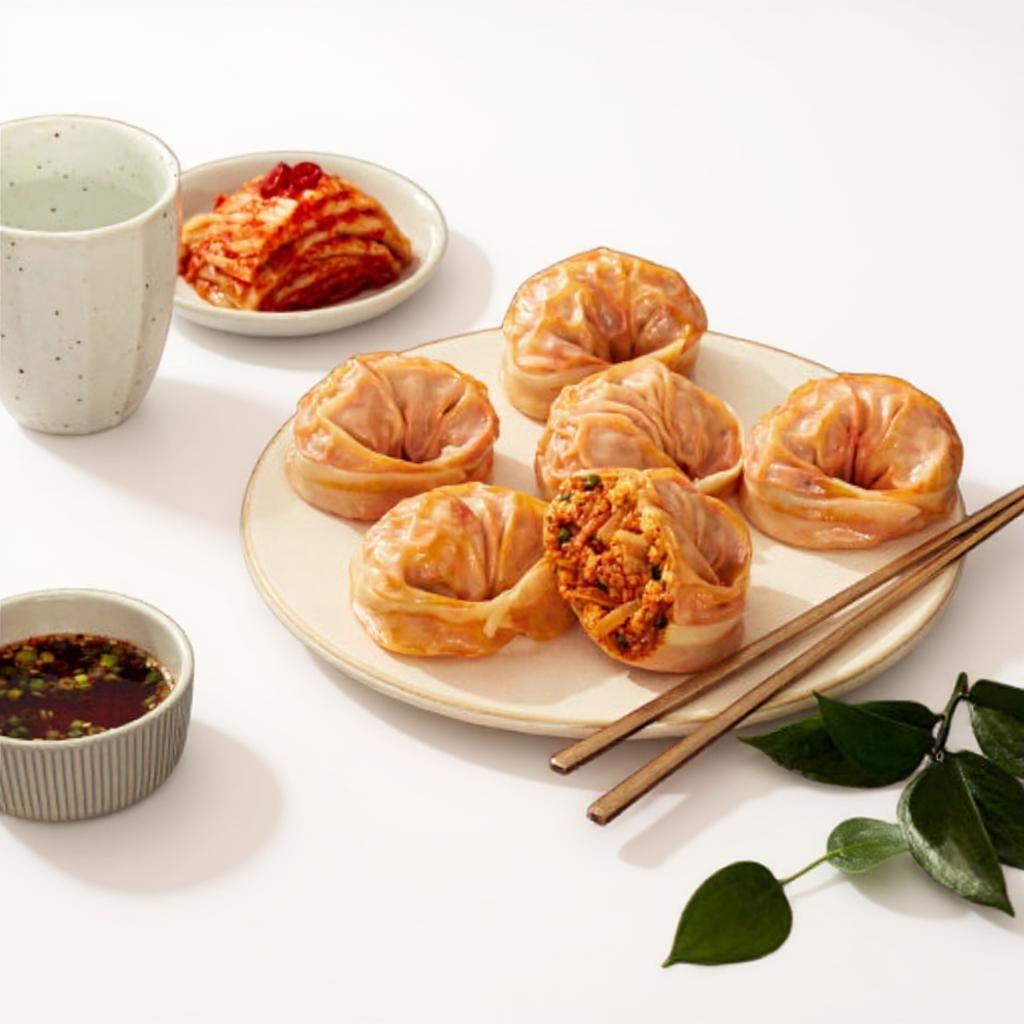 김치왕만두 조리