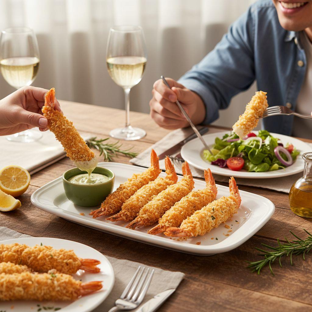 새우튀김 바삭한 식감