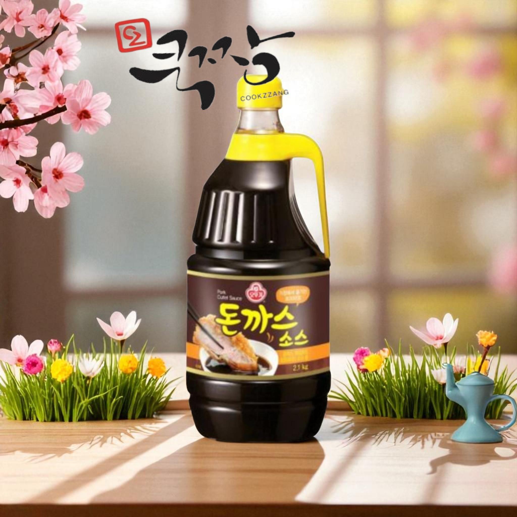 돈까스소스 제품 실물