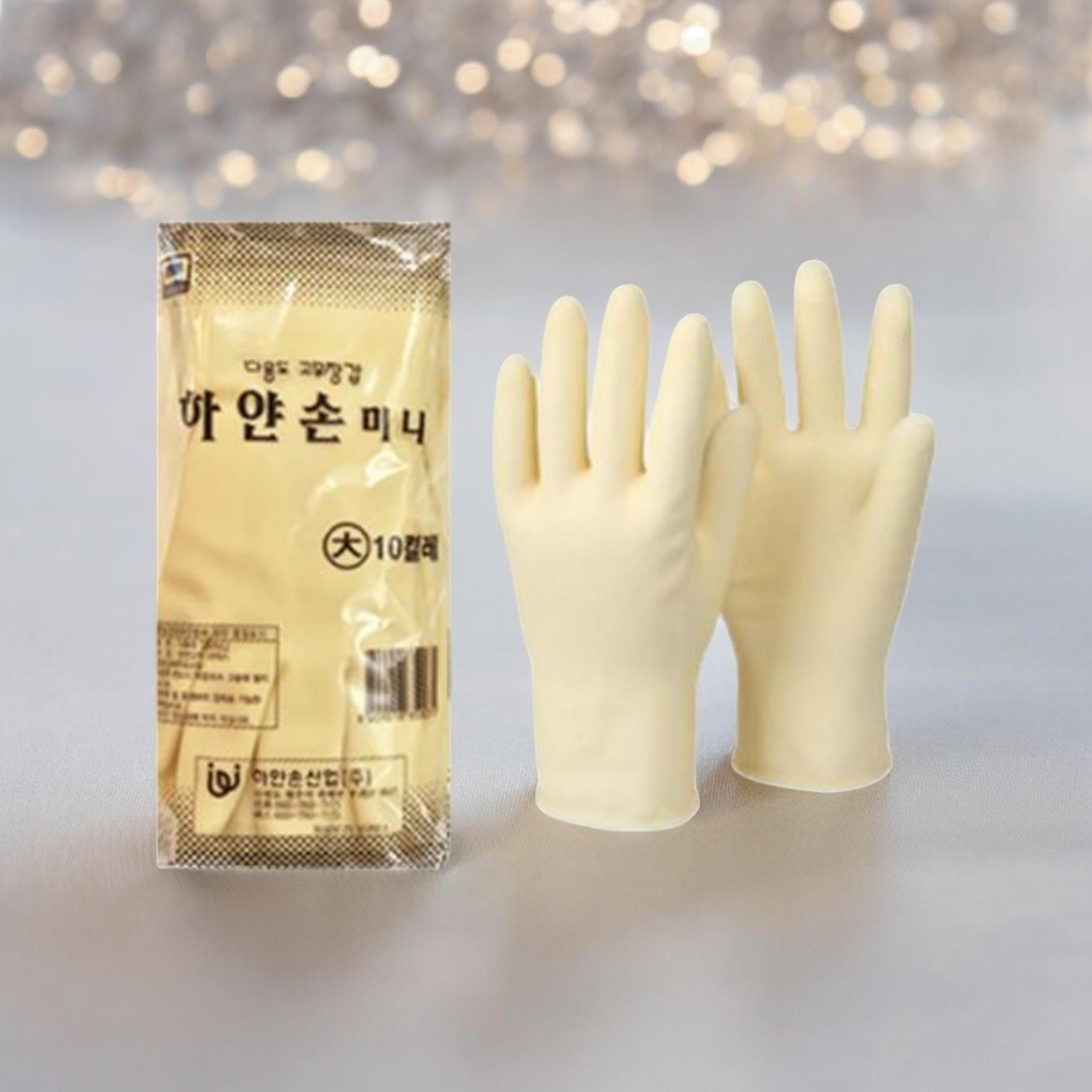 하얀손 반장갑대 10장