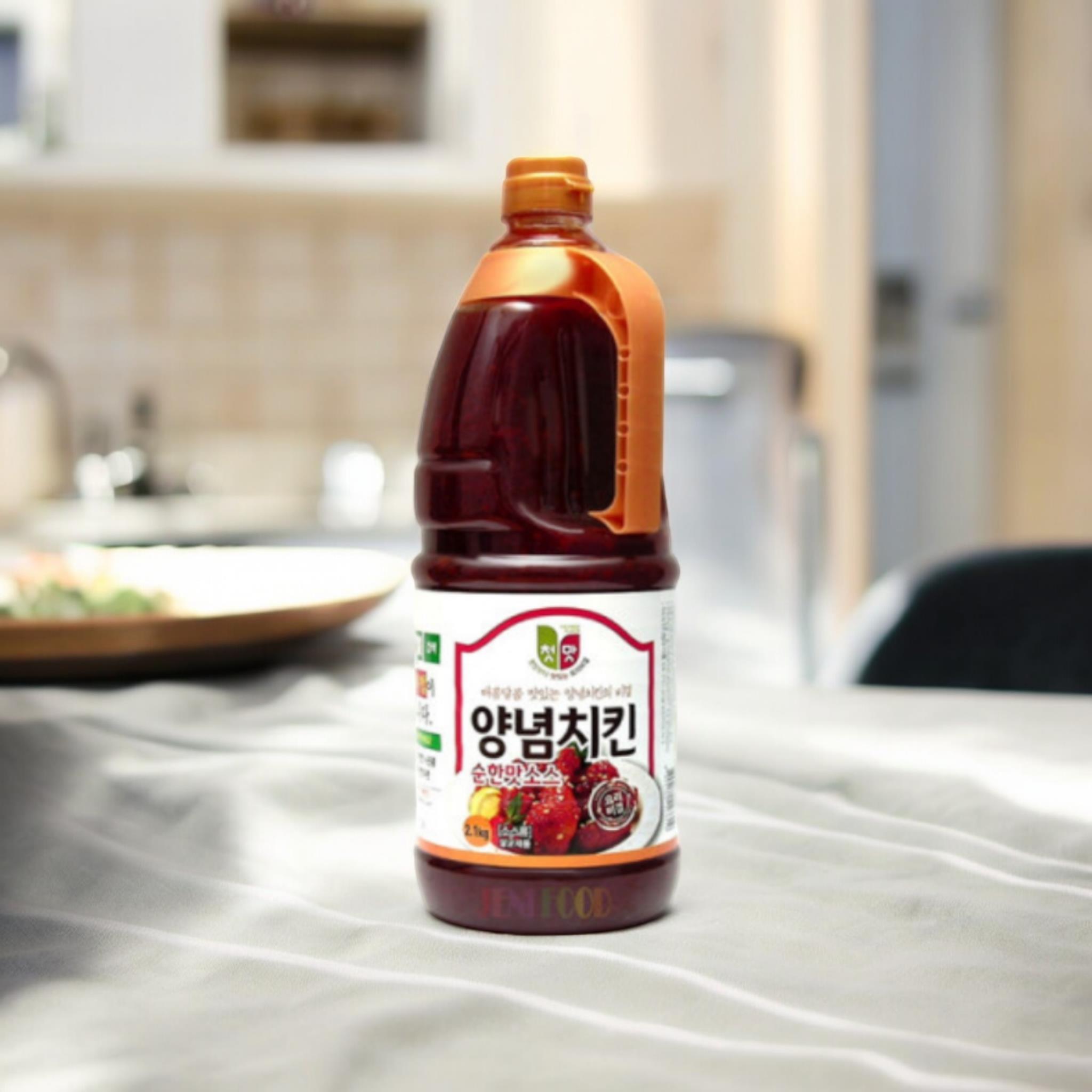 청우 양념치킨 순한맛소스 2.1kg