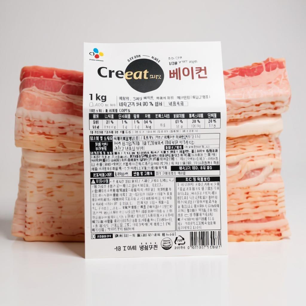 백설 베이컨 1kg - 제품 이미지