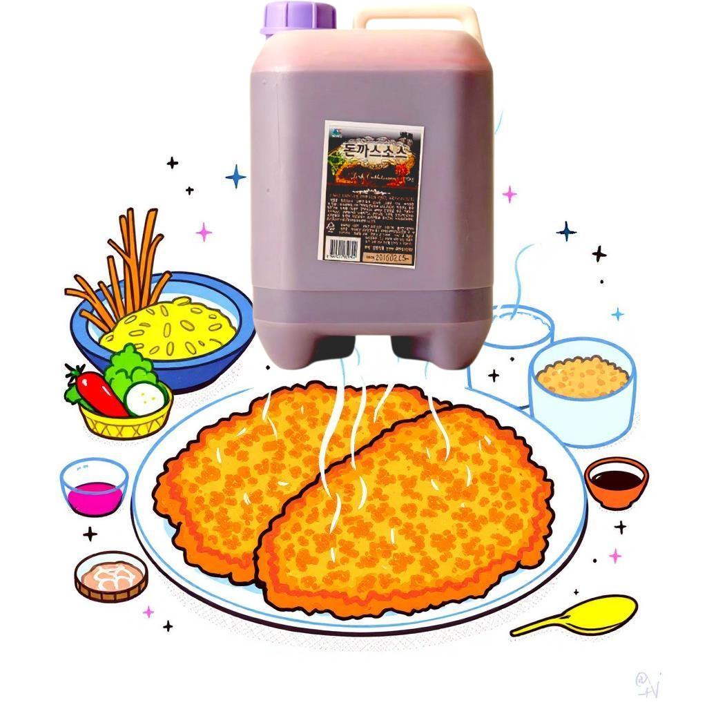 케이 말통돈까스소스 10kg