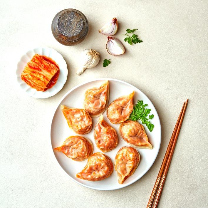 김치한잎만두 상세