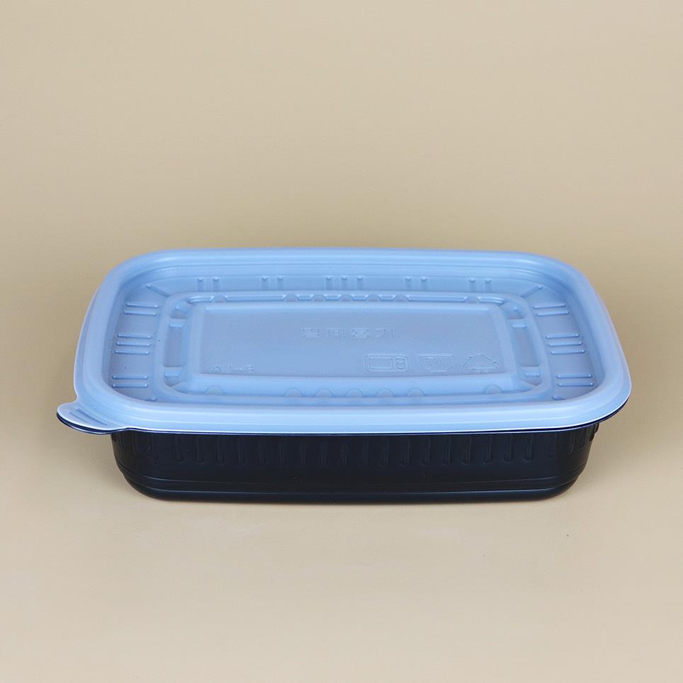 전자렌지 사각죽용기소 블랙 630ml