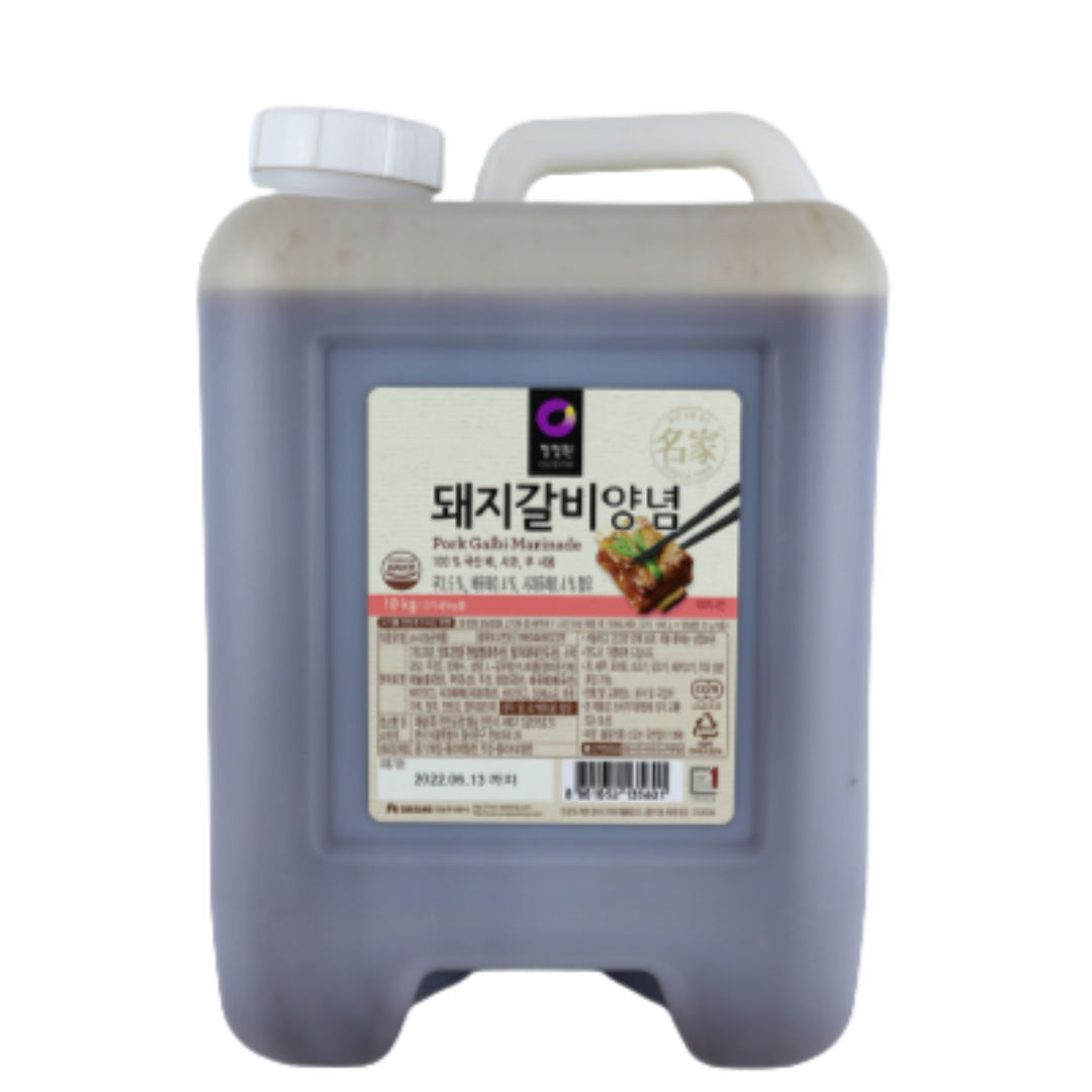 청정원 돼지갈비양념 활용 이미지