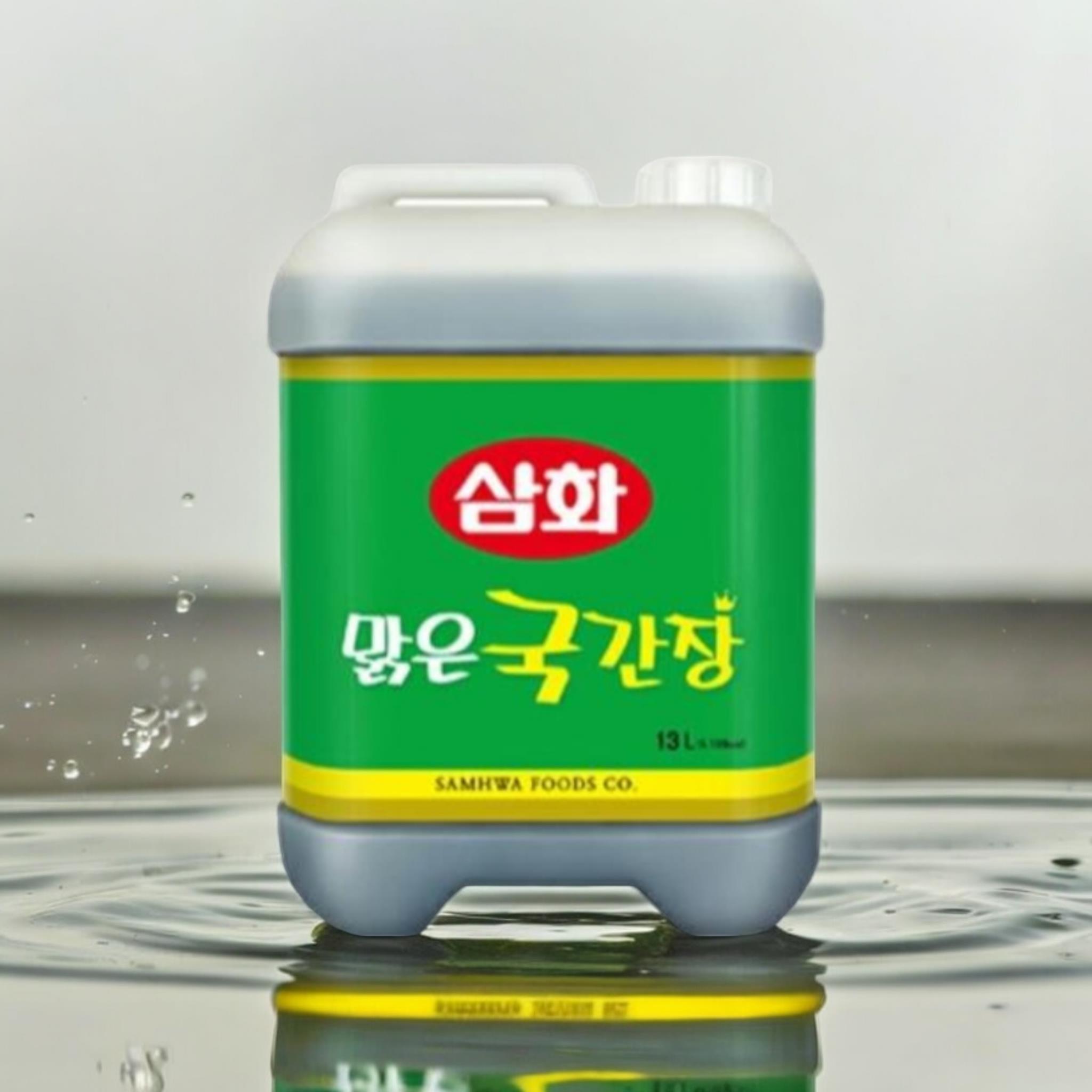 삼화 맑은국간장 13L
