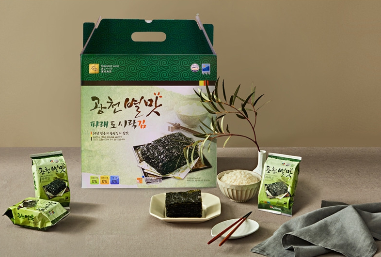 도시락김 활용 이미지