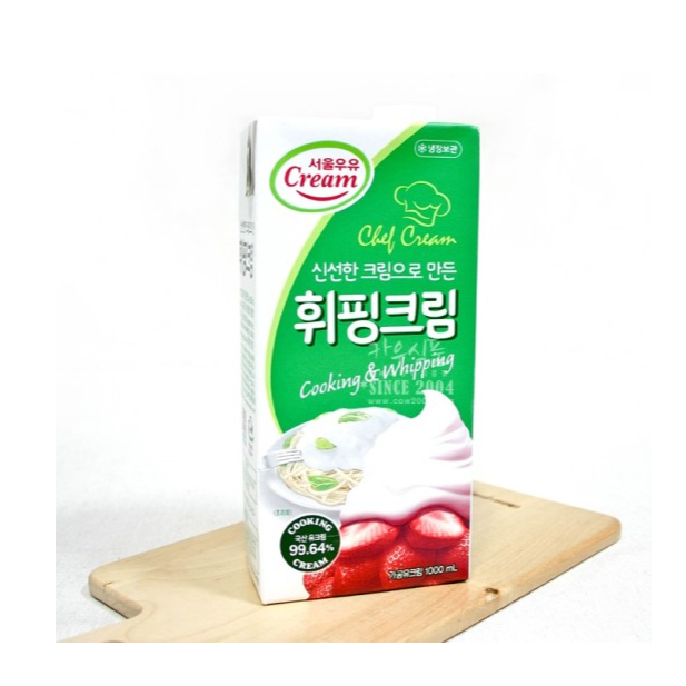 서울 휘핑크림 1L