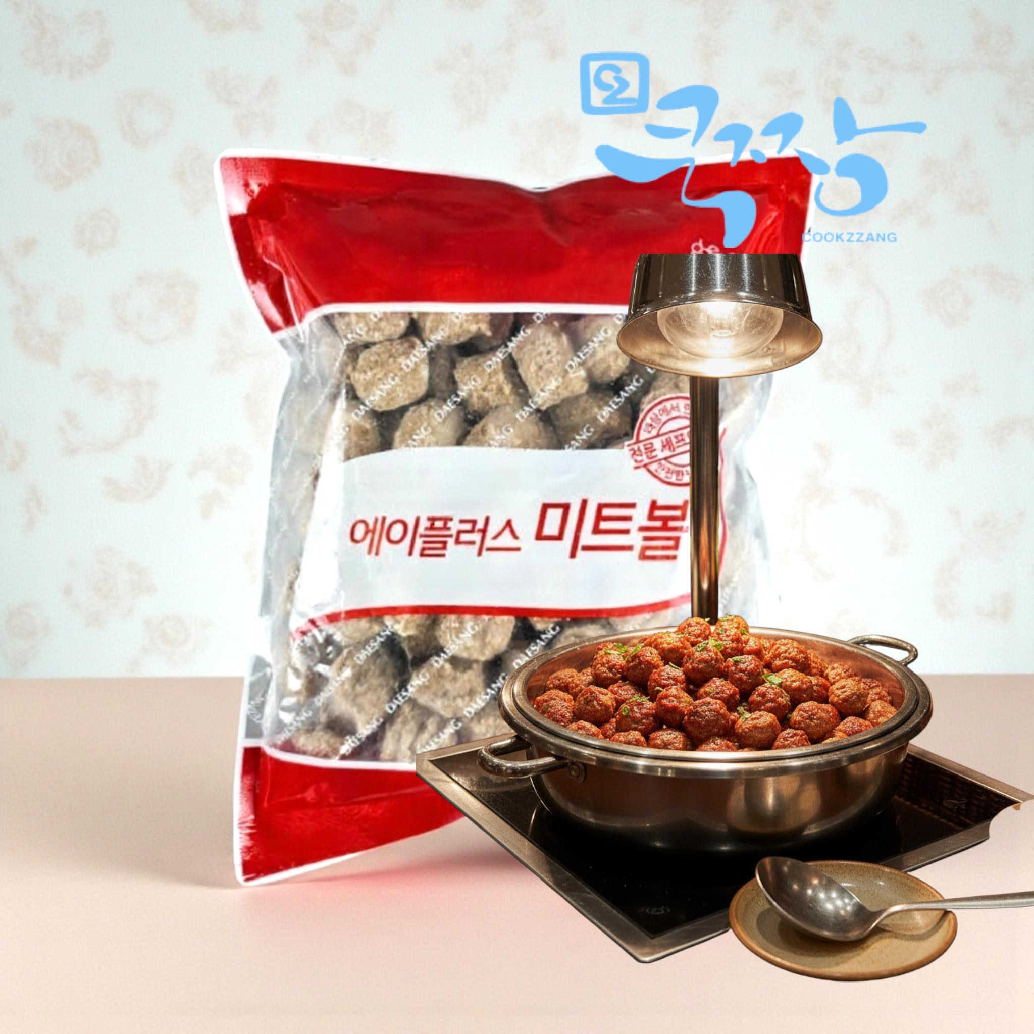 대상 에이플러스 미트볼 1kg(닭고기국내산)
